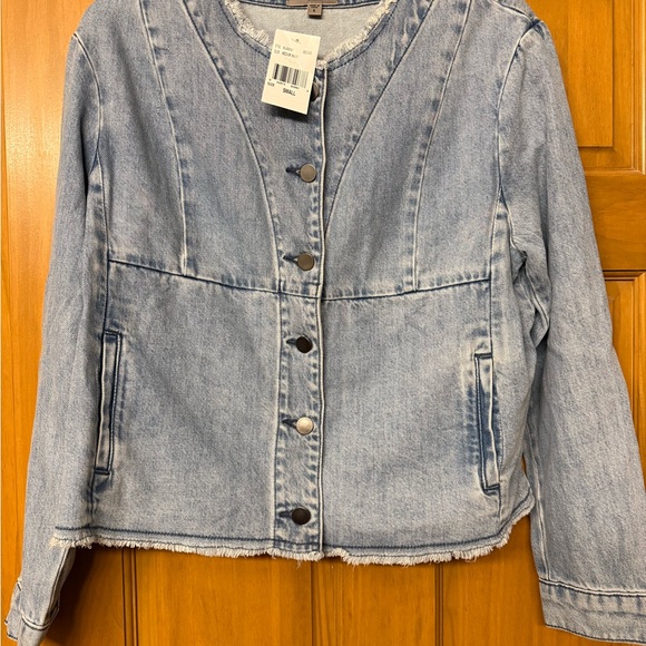 Kut from the Kloth Jackets & Blazers - Kut from the Kloth Washed Blue Jean Jacket